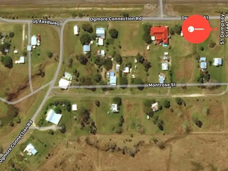 Main view of Homely land listing, 51 Dempsey Street, Ogmore QLD 4706