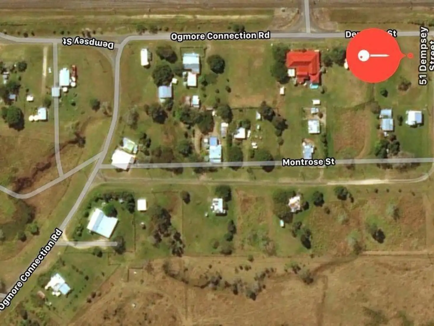 Main view of Homely land listing, 51 Dempsey Street, Ogmore QLD 4706