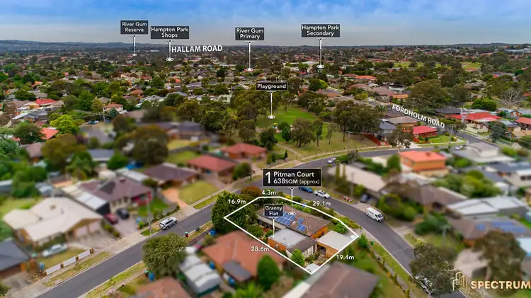 Second view of Homely house listing, 1 Pitman Court, Hampton Park VIC 3976