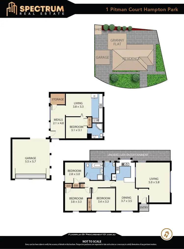 Third view of Homely house listing, 1 Pitman Court, Hampton Park VIC 3976