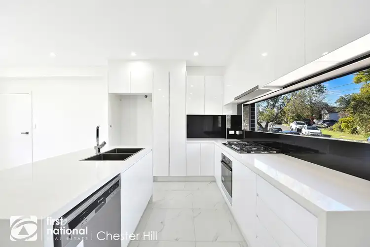Second view of Homely semi-detached listing, 1A Moss Street, Chester Hill NSW 2162