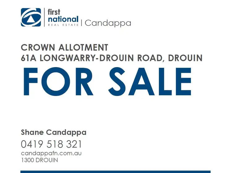 61A Longwarry-Drouin Road, Drouin VIC 3818