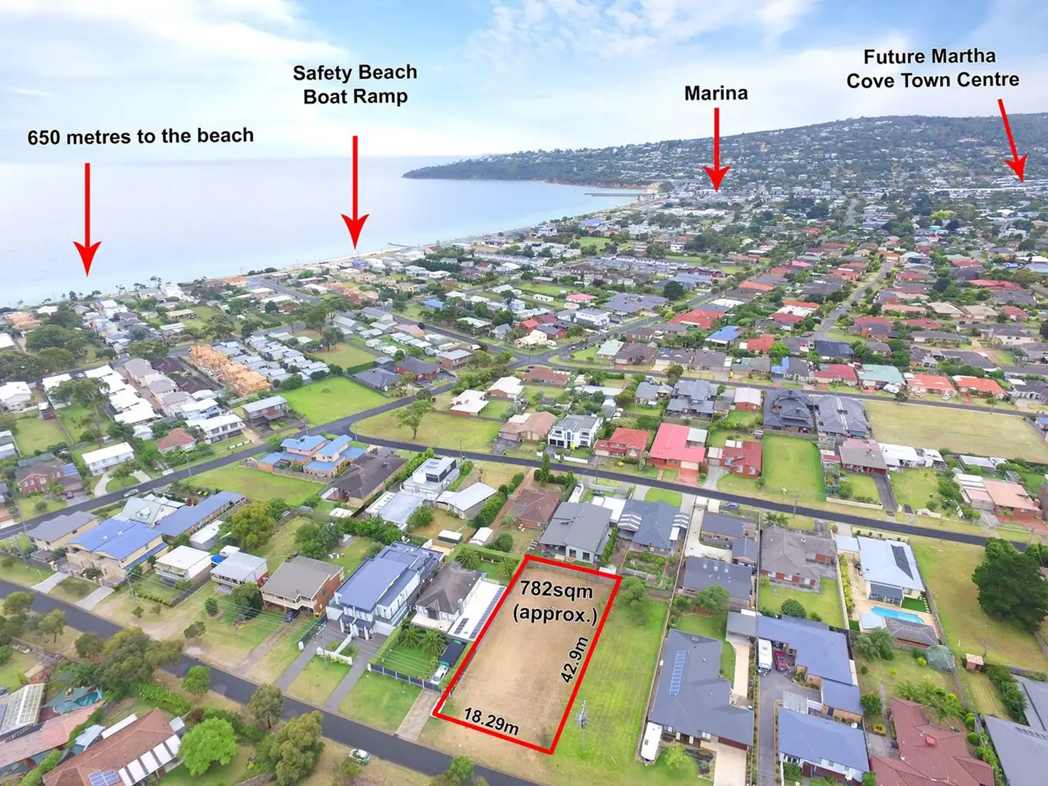 Main view of Homely land listing, 19 Pickings Road, Safety Beach VIC 3936