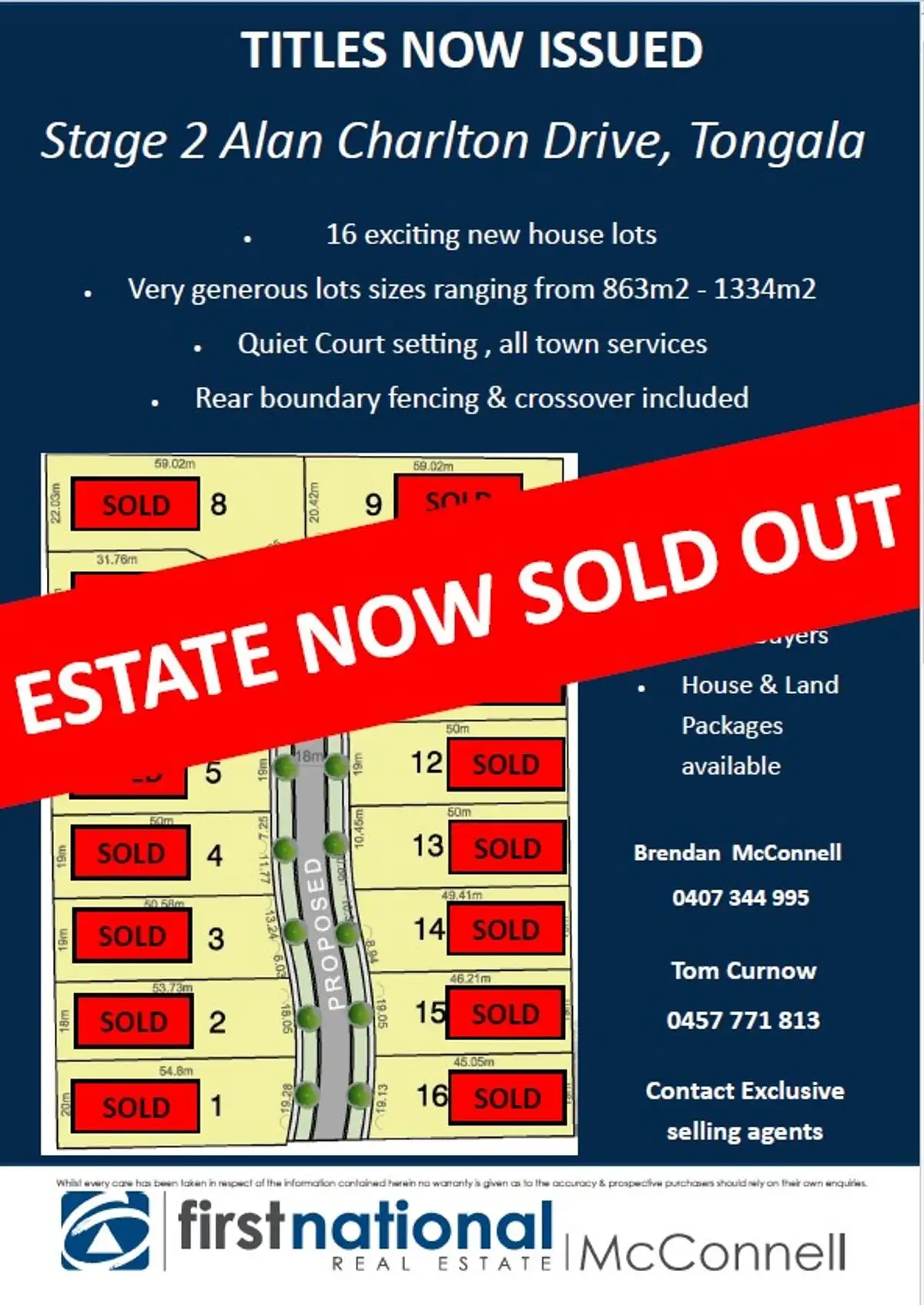 Main view of Homely land listing, 1-16 Alan Charlton Drive, Tongala VIC 3621