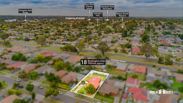 Second view of Homely house listing, 18 Beckington Crescent, Hampton Park VIC 3976