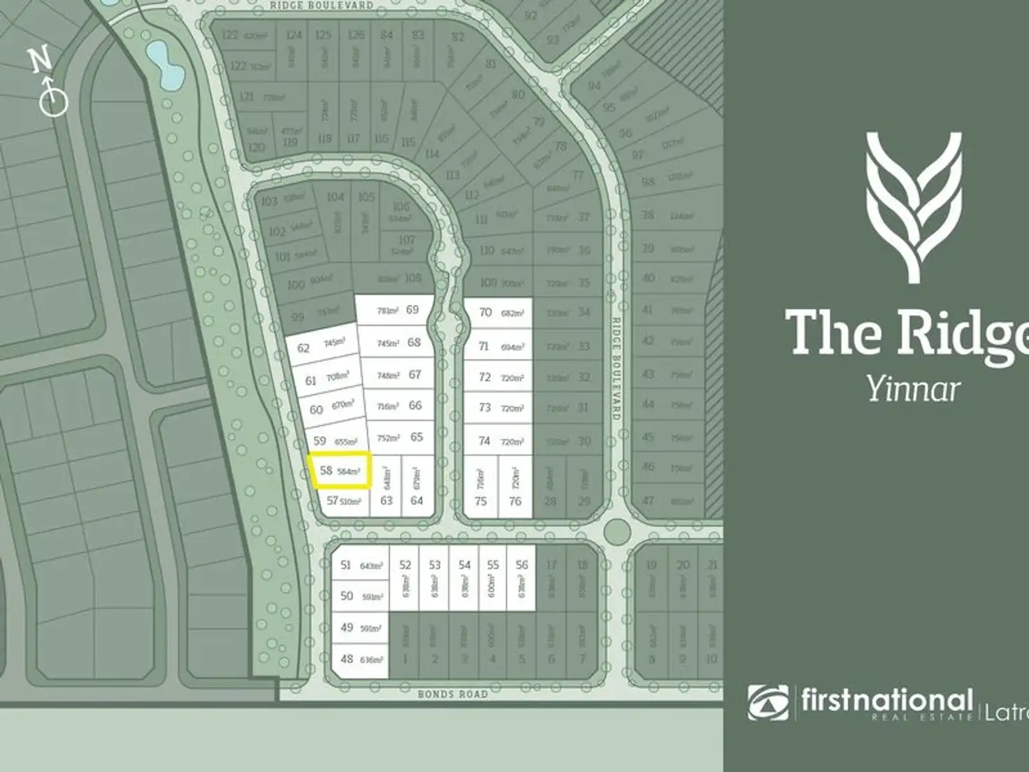 Main view of Homely land listing, Lot 58/55 Bonds Road, Yinnar VIC 3869