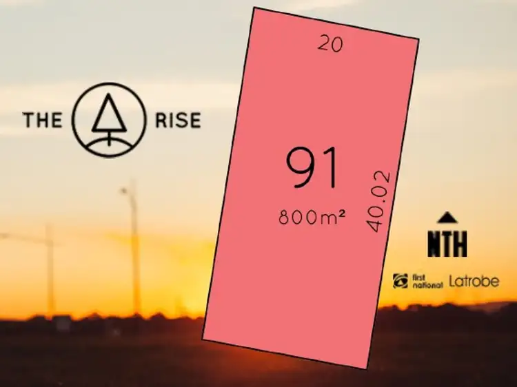 Lot 91 Rise Boulevard, Traralgon VIC 3844