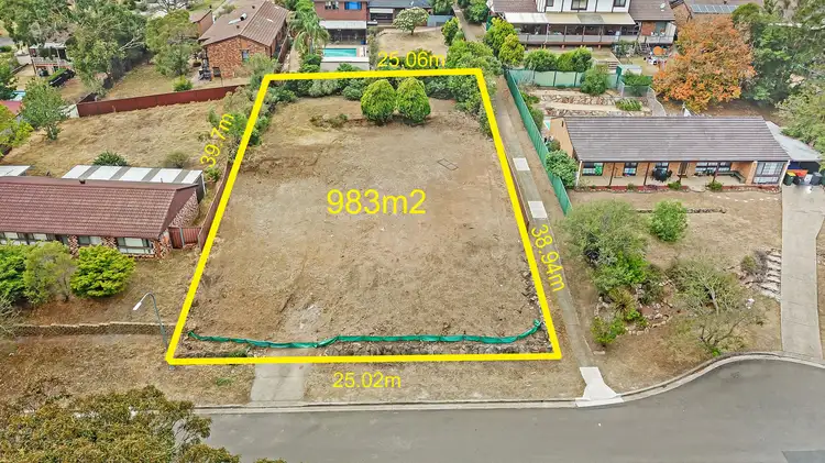 Main view of Homely land listing, 18 Lavinia Place, Ambarvale NSW 2560