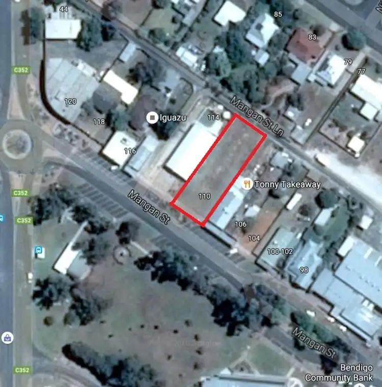 Third view of Homely land listing, 110-112 Mangan Street, Tongala VIC 3621