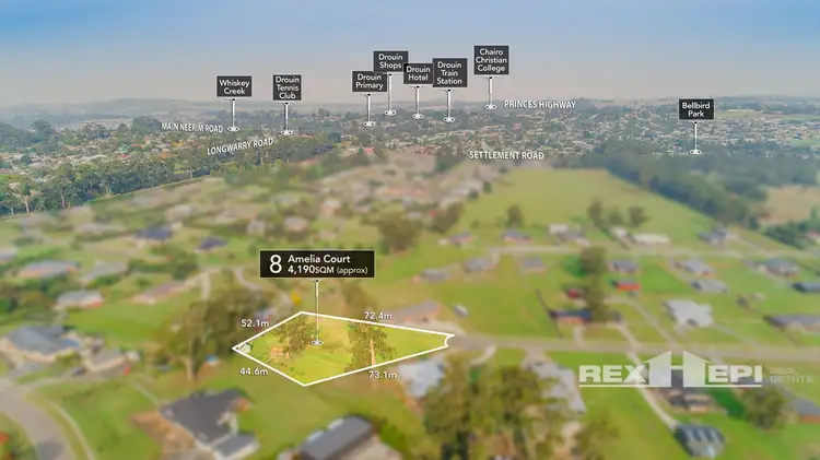 Second view of Homely land listing, 8 Amelia Court, Drouin VIC 3818