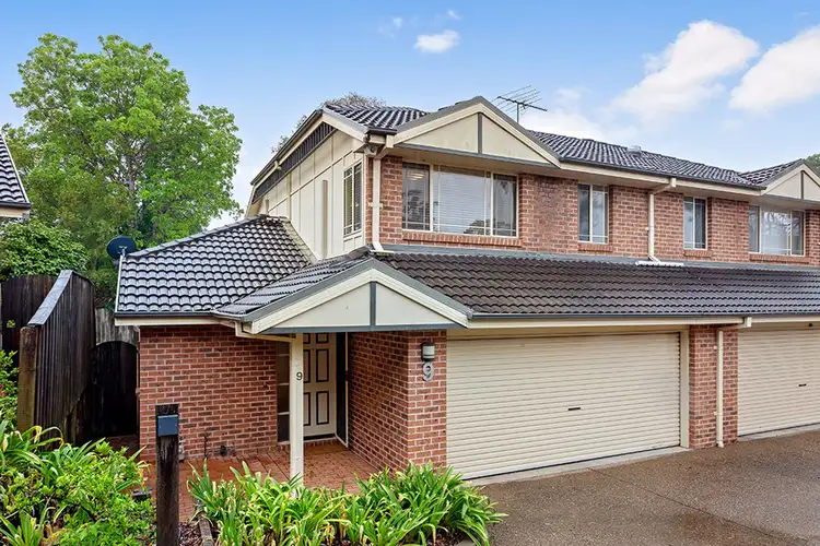 Main view of Homely townhouse listing, 9/4 Gregory Avenue, North Epping NSW 2121