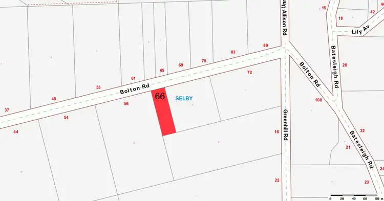Third view of Homely land listing, 66 Bolton Road, Selby VIC 3159