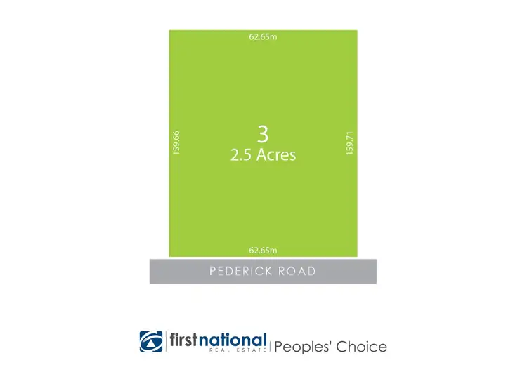 Main view of Homely land listing, 3 Pederick Road, Lewiston SA 5501