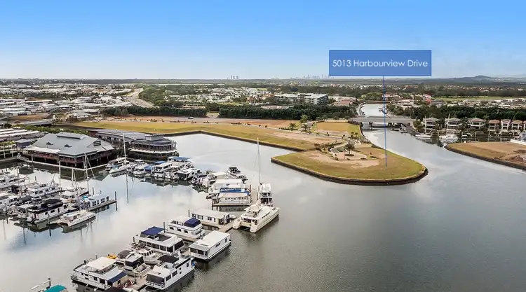 Main view of Homely land listing, 5014 Harbourview Drive, Hope Island QLD 4212