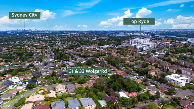 Second view of Homely house listing, 31 & 33 Wolger Road, Ryde NSW 2112