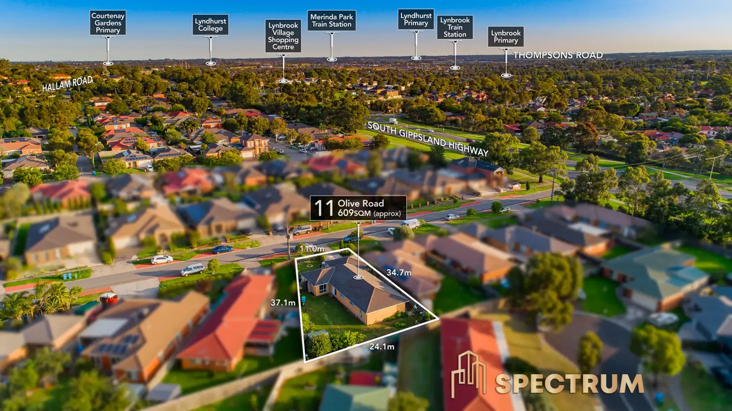 Main view of Homely house listing, 11 Olive Road, Hampton Park VIC 3976