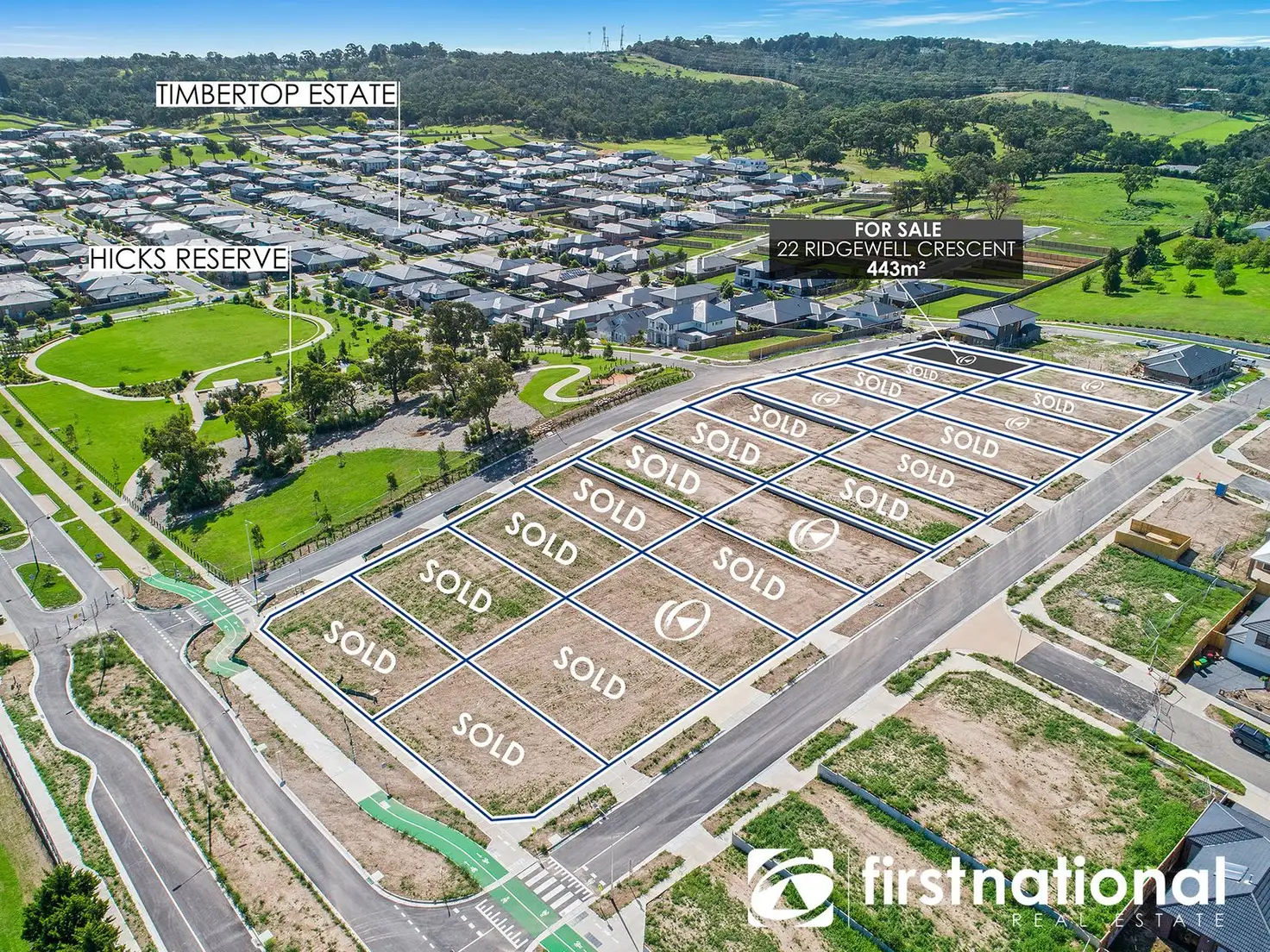 Main view of Homely land listing, 22 Ridgewell Crescent, Officer VIC 3809