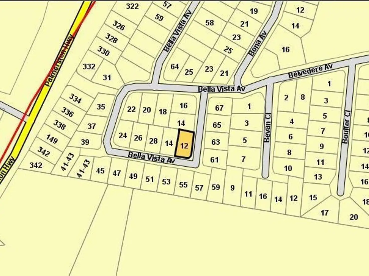Main view of Homely land listing, 32 BELVEDERE AVENUE,, Belvedere QLD 4860