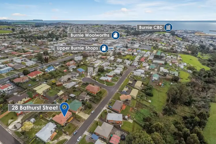 Second view of Homely house listing, 28 Bathurst Street, Upper Burnie TAS 7320