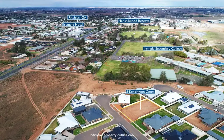 Third view of Homely land listing, 8 Kensington court, Irymple VIC 3498
