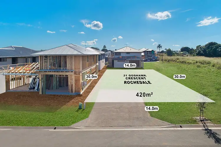 Main view of Homely land listing, 31 Goshawk Crescent, Rochedale QLD 4123