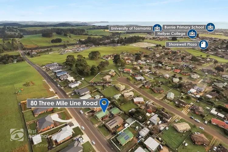 Second view of Homely house listing, 80 Three Mile Line Road, Shorewell Park TAS 7320