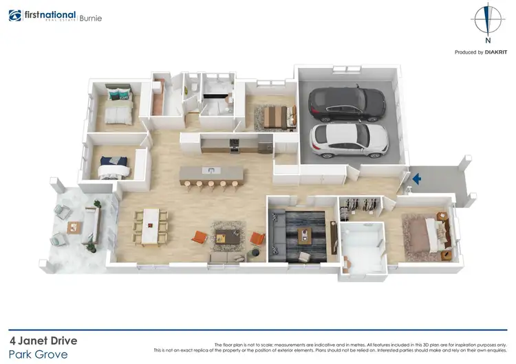 Main view of Homely house listing, 4 Janet Drive, Park Grove TAS 7320