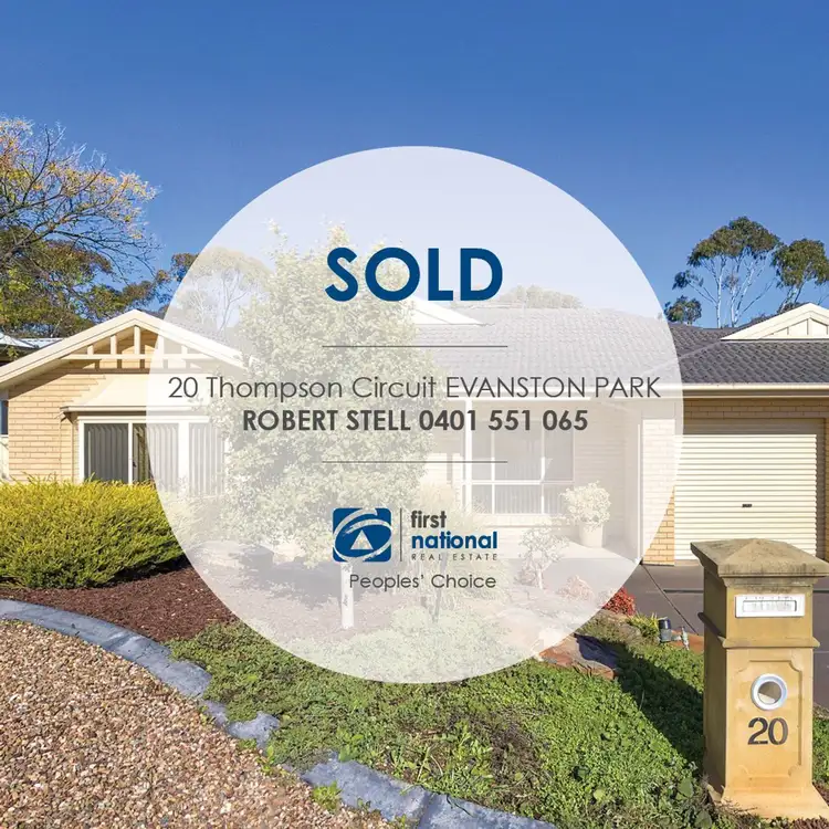 20 Thompson Circuit, Evanston Park SA 5116