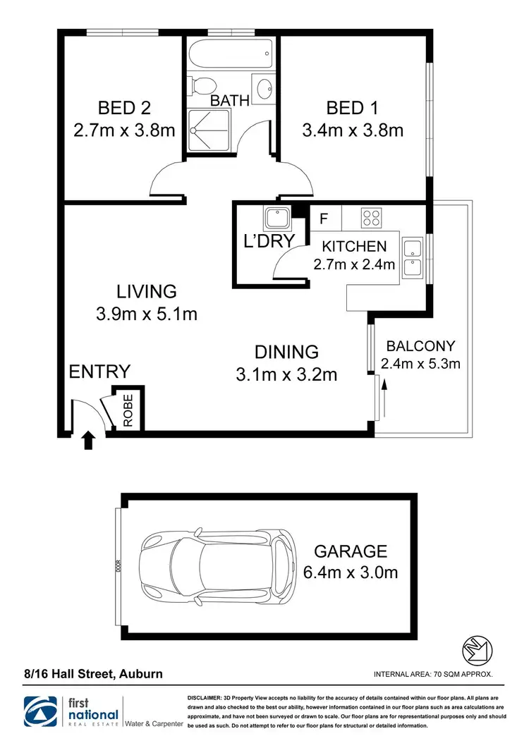 Sixth view of Homely unit listing, 8/16-18 Hall Street, Auburn NSW 2144
