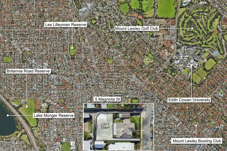 Second view of Homely land listing, 5A Magnolia Street, North Perth WA 6006