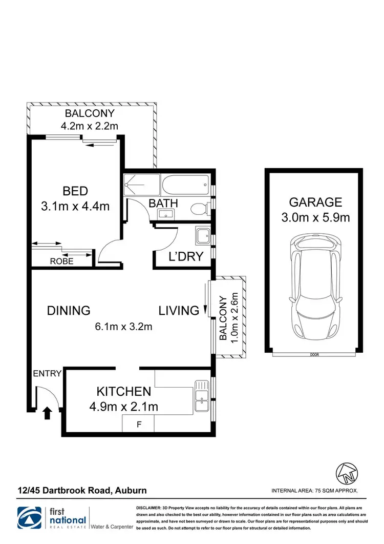 Sixth view of Homely unit listing, 12/45 Dartbrook Road, Auburn NSW 2144