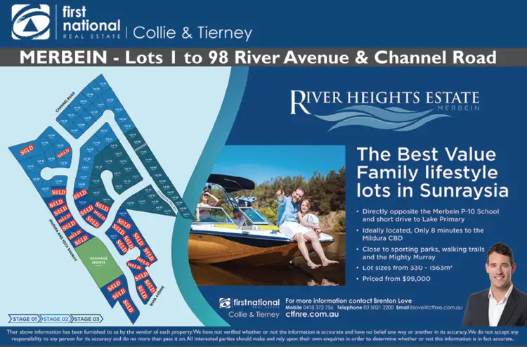 Main view of Homely land listing, Lot 1 - 98/67 River Avenue, Merbein VIC 3505