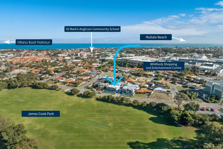 Second view of Homely apartment listing, 2/21 Green Road, Hillarys WA 6025