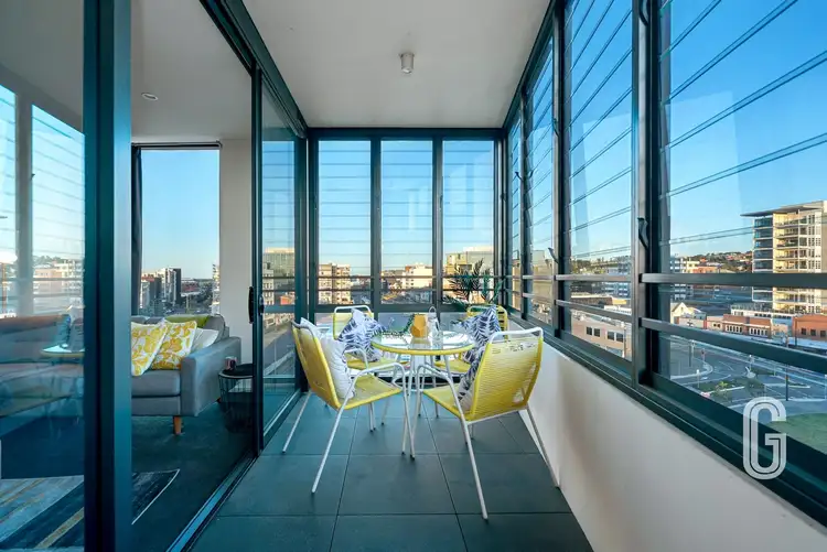 Second view of Homely apartment listing, 607/10 Worth Place, Newcastle NSW 2300