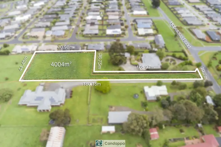 Main view of Homely land listing, 130 Hopetoun Road, Drouin VIC 3818
