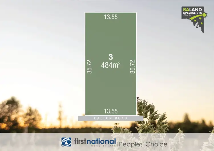 Lot 3 (67) Calton Road, Gawler East SA 5118