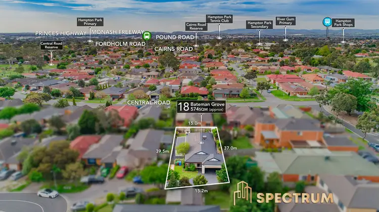 Second view of Homely house listing, 18 Bateman Grove, Hampton Park VIC 3976