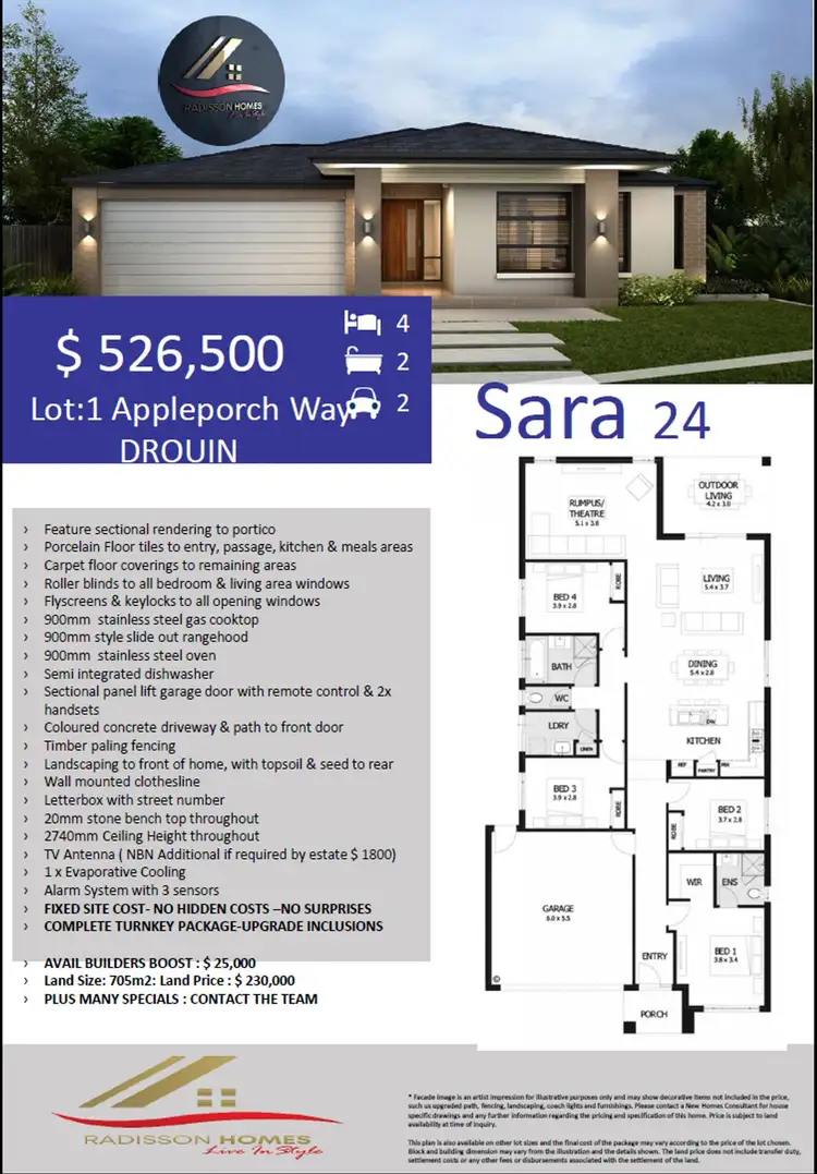 Second view of Homely land listing, 1 Appleporch Way, Drouin VIC 3818