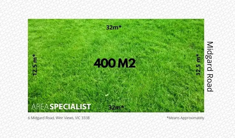 Main view of Homely land listing, 6 Midgard road, Weir Views VIC 3338