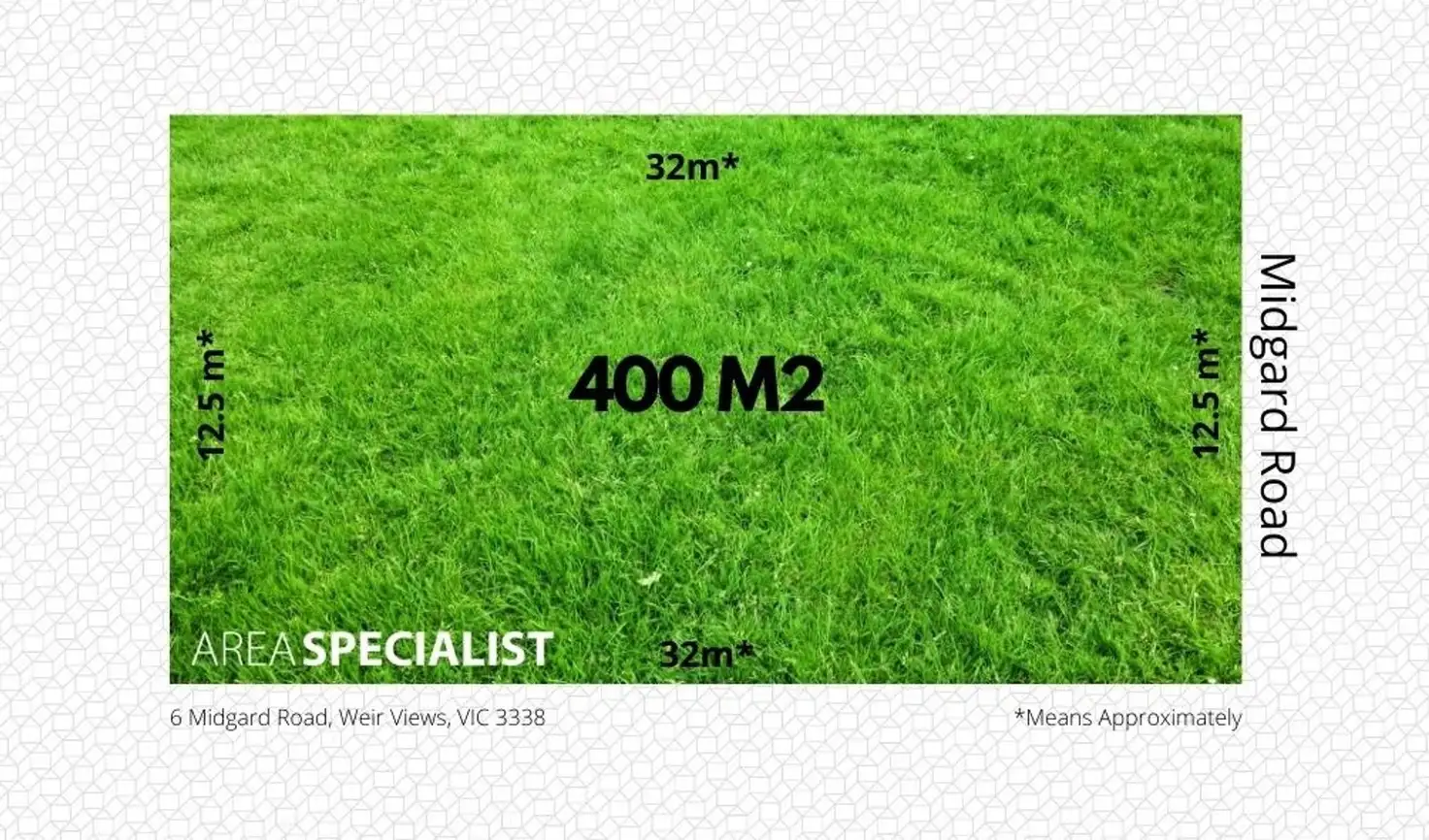Main view of Homely land listing, 6 Midgard road, Weir Views VIC 3338