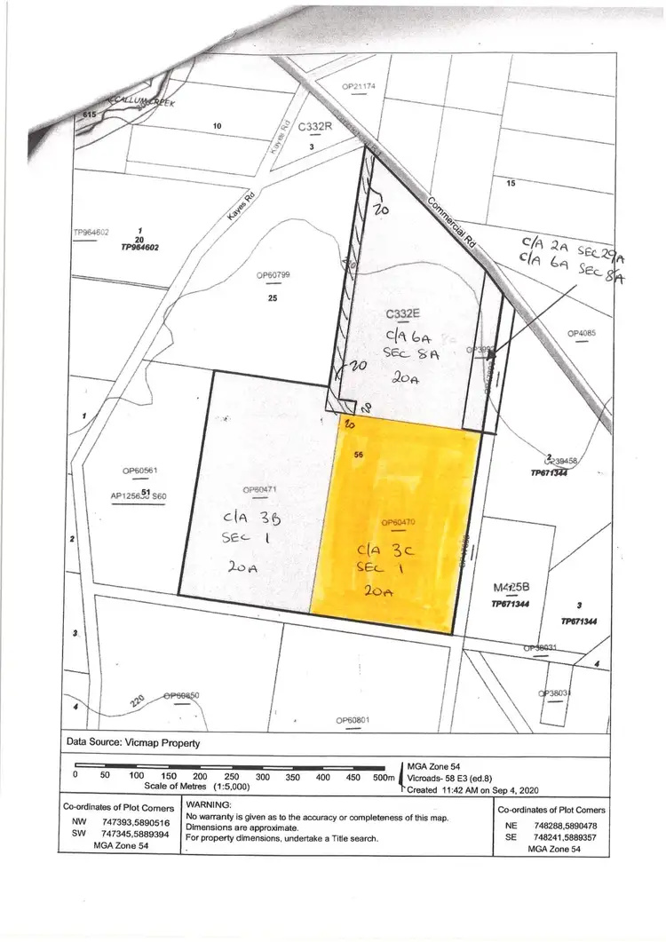 Fifth view of Homely land listing, C/A 3C Section 1 Commercial Road, Majorca VIC 3465
