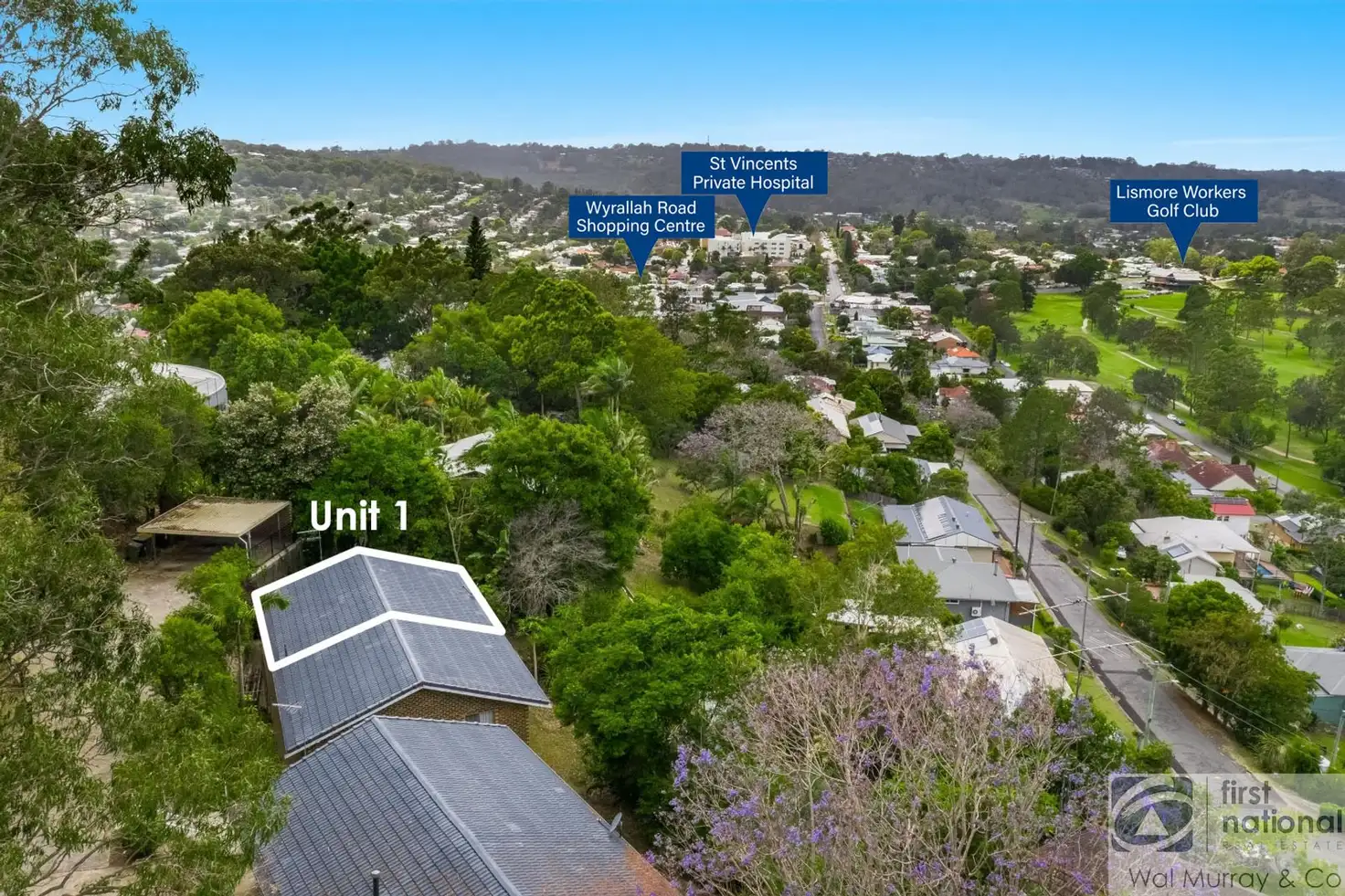 Main view of Homely unit listing, 1/21-23 Robinson Avenue, East Lismore NSW 2480