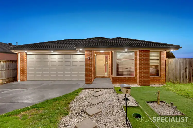 Main view of Homely house listing, 2 Valencia Circuit, Cranbourne VIC 3977