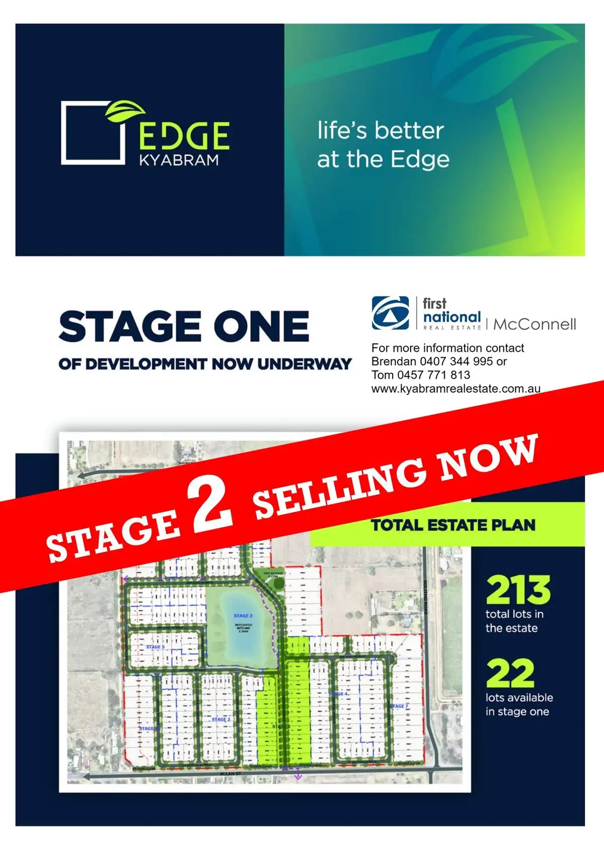 Main view of Homely land listing, 441 Allan Street, Kyabram VIC 3620