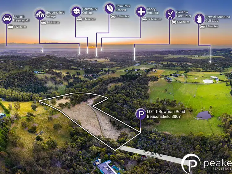 Second view of Homely land listing, Lot 1 Bowman Road, Beaconsfield VIC 3807