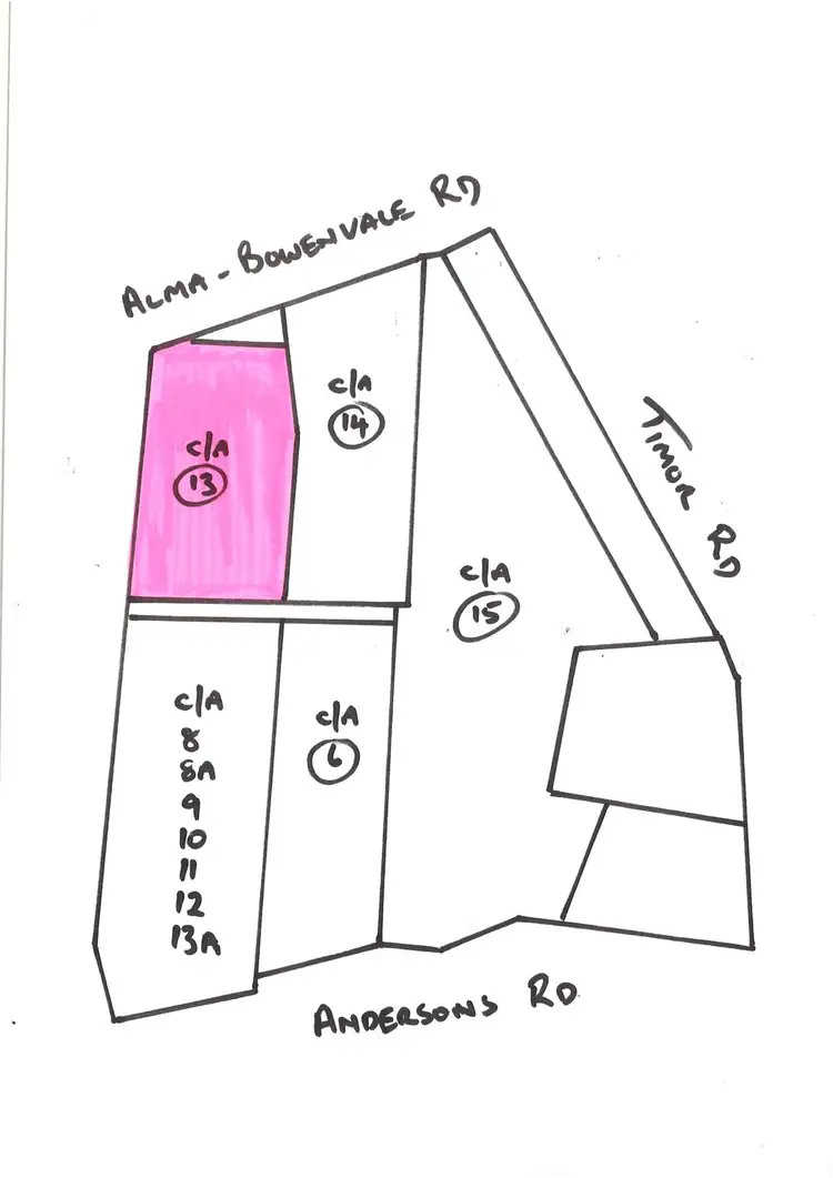 Third view of Homely land listing, CA13 Sect 17 Alma-Bowenvale Road, Bowenvale VIC 3465