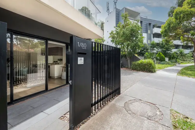 Second view of Homely apartment listing, 1/80 Cade Way, Parkville VIC 3052
