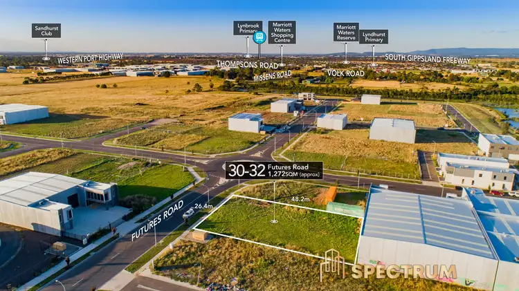Main view of Homely land listing, 30-32 Futures Road, Cranbourne West VIC 3977