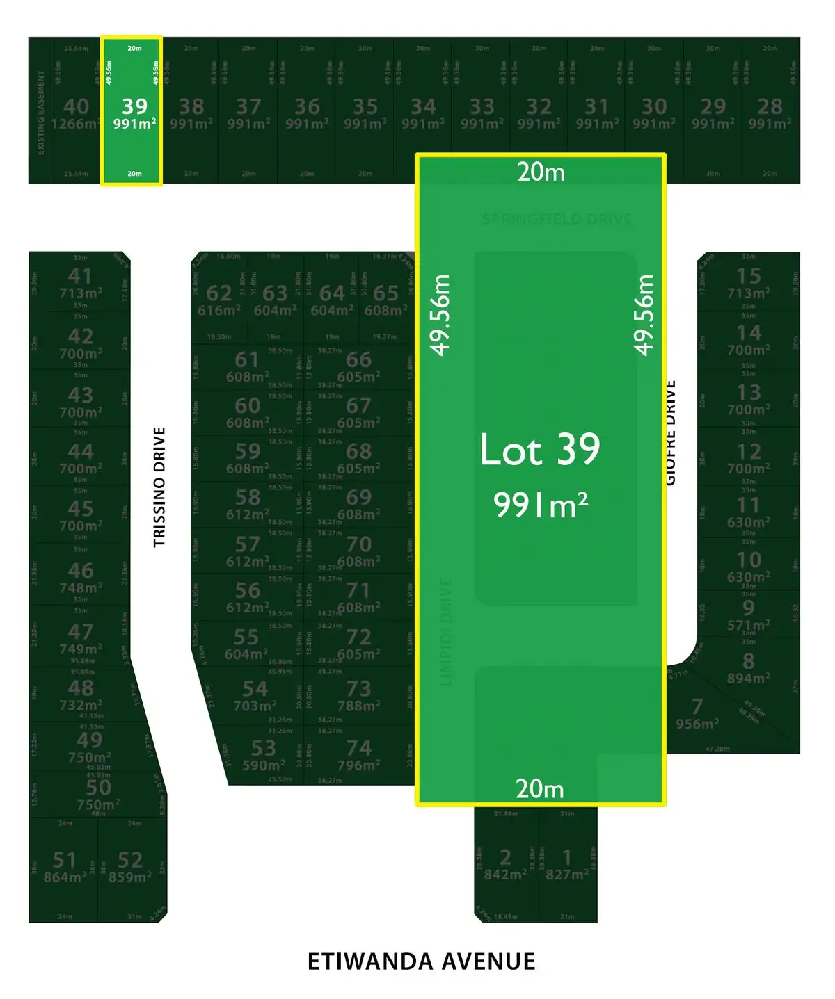 Main view of Homely land listing, Lot 39/70 Springfield Drive, Mildura VIC 3500