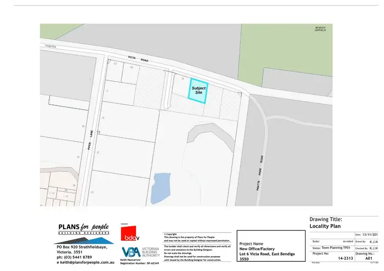 Third view of Homely land listing, 82 Victa Road, East Bendigo VIC 3550